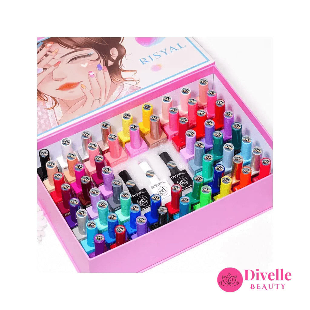 63-in-1 Risyal Gel Polish Set