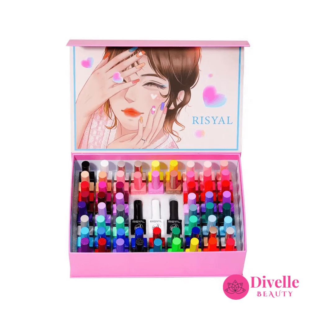 63-in-1 Risyal Gel Polish Set