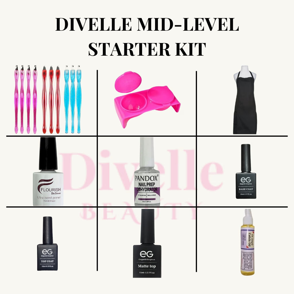 Divelle Mid-Level Nail Starter Kit