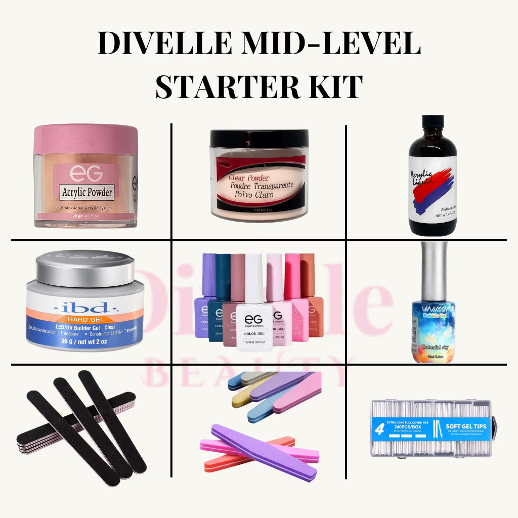 Divelle Mid-Level Nail Starter Kit