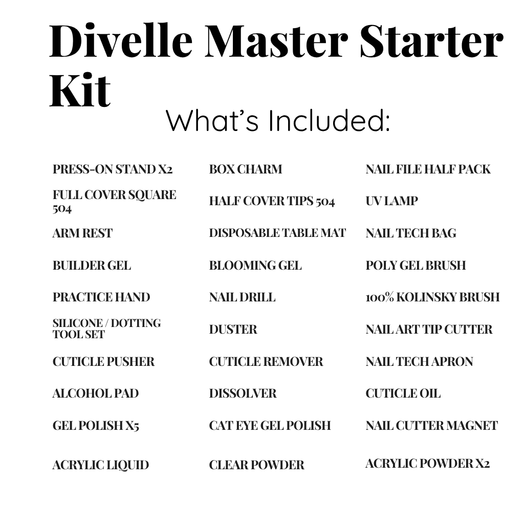 Divelle Master Nail Starter Kit - Divelle Beauty
