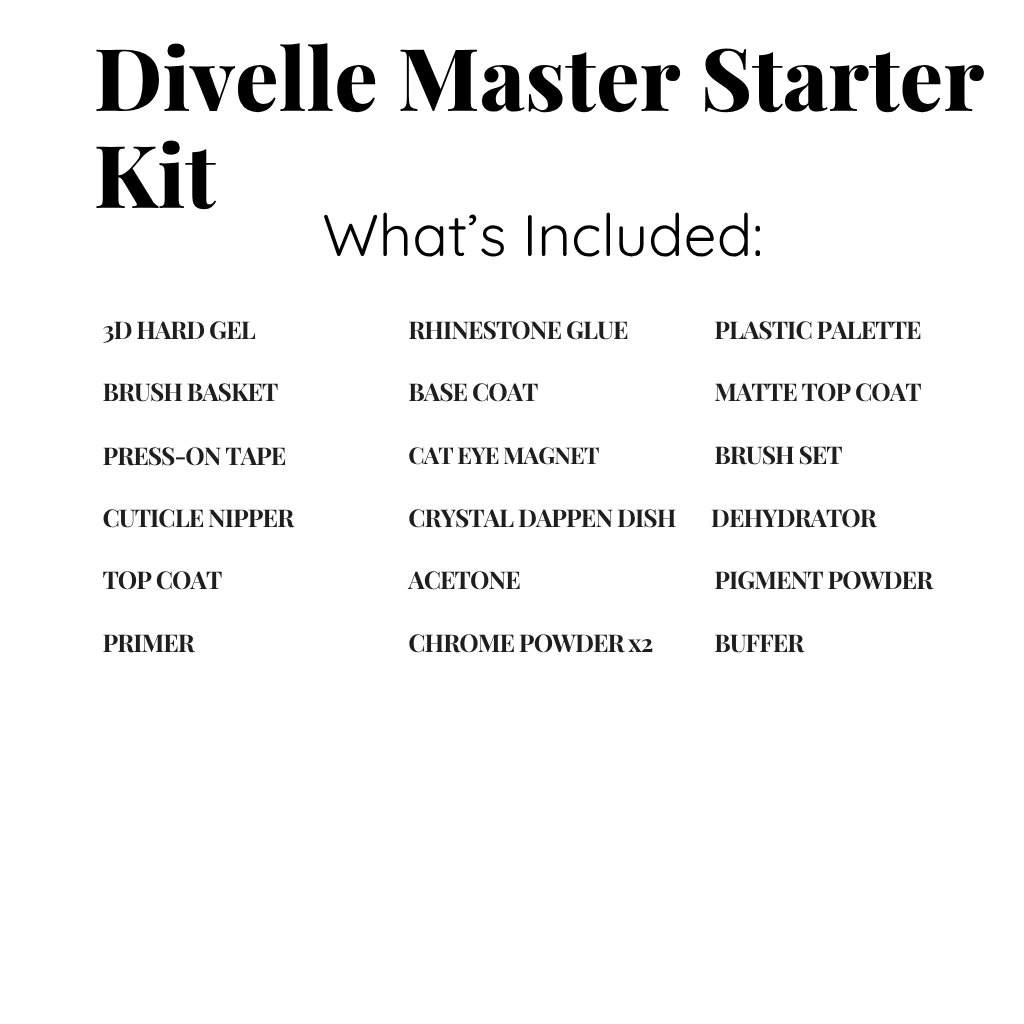Divelle Master Nail Starter Kit - Divelle Beauty