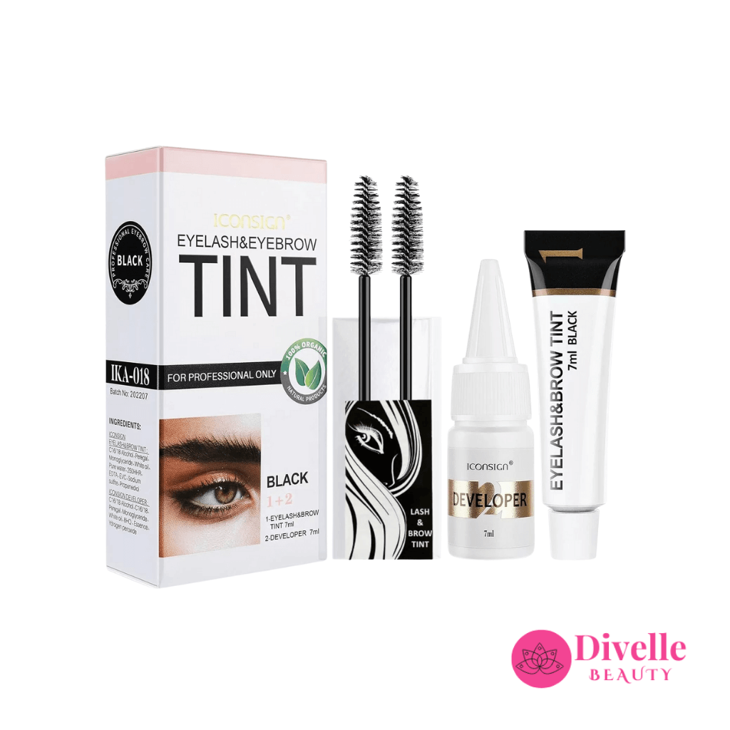 Eyelash & Brow Tint - Divelle Beauty
