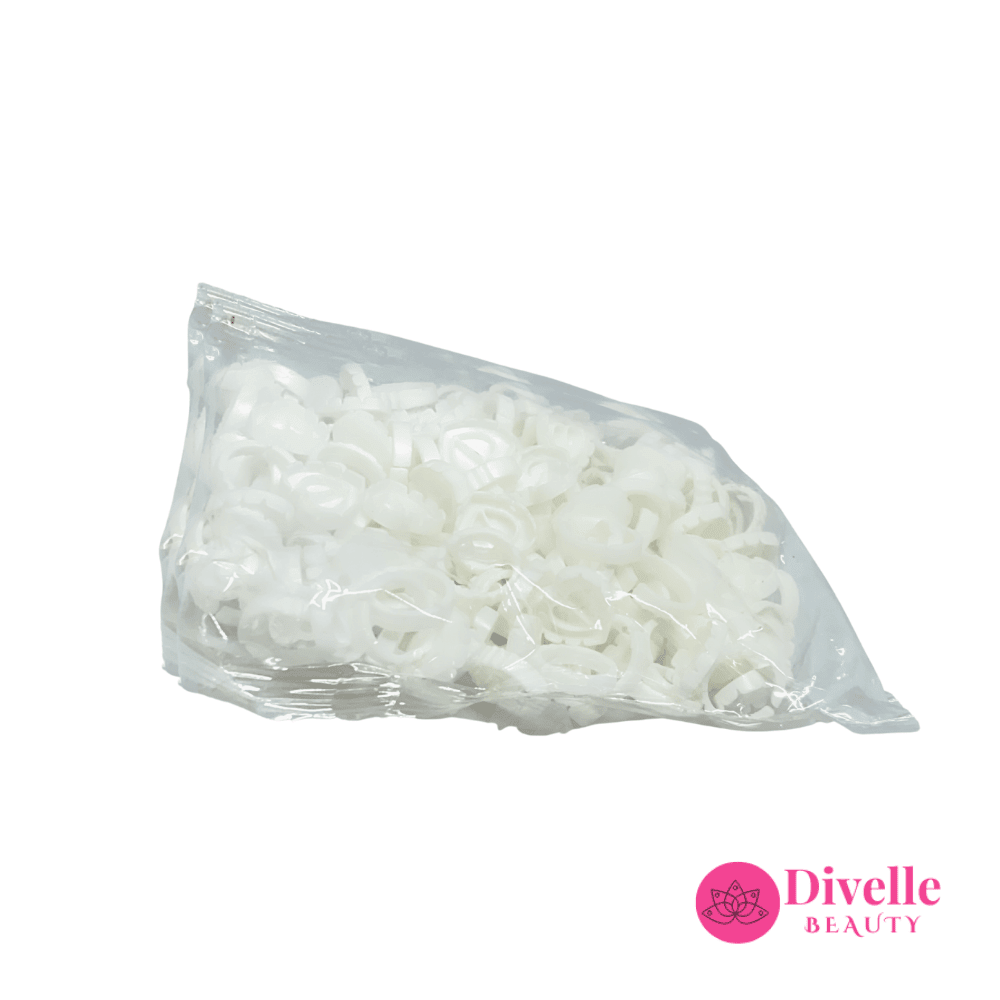 Lash Glue Rings - 100 pcs - Divelle Beauty