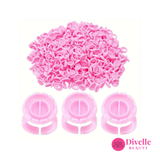 Lash Glue Rings - 100 pcs - Divelle Beauty