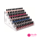 Multi - Layer Transparent Gel Polish Display Organiser - Divelle Beauty