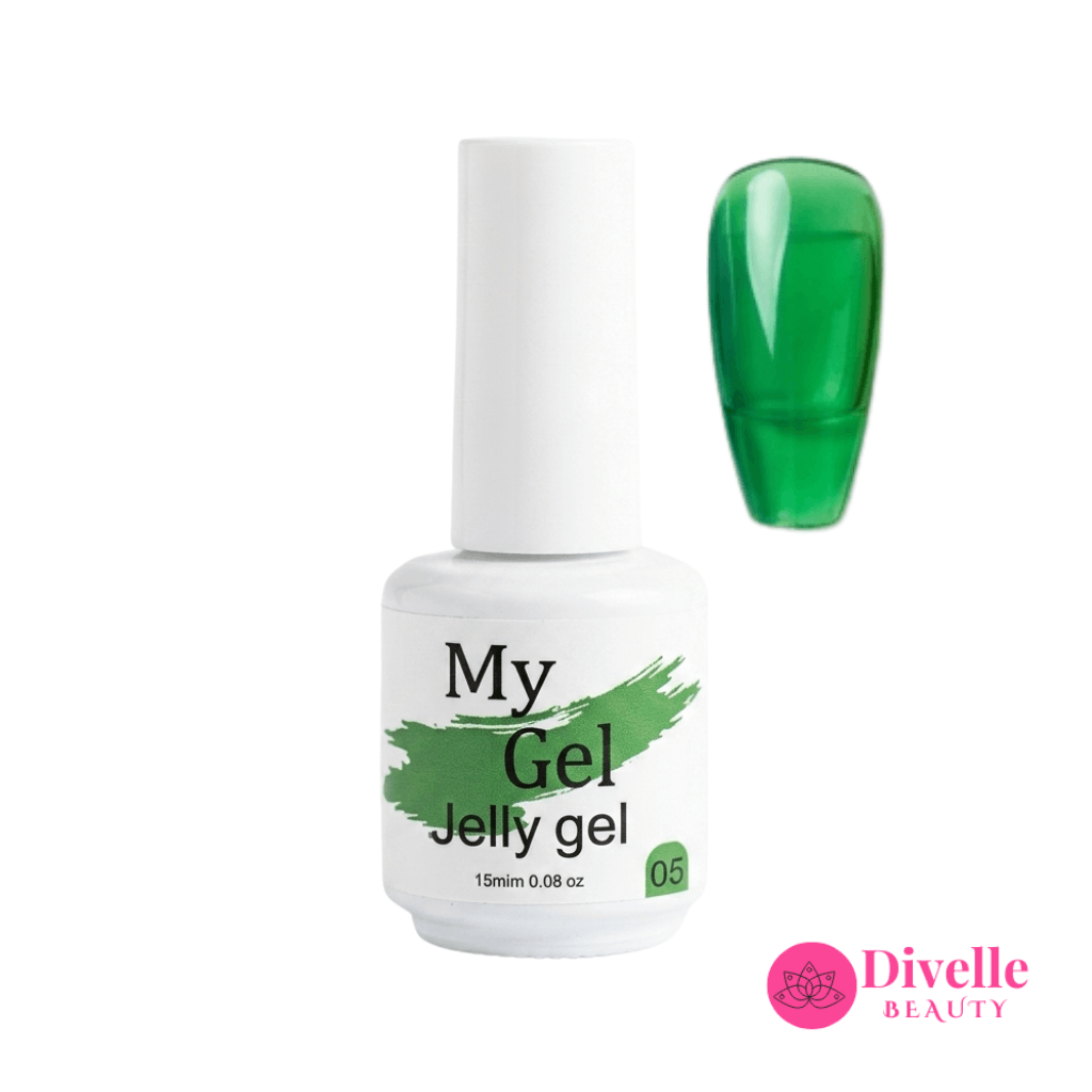 My Gel Jelly Gel | Lemon Yellow - 001 - Divelle Beauty