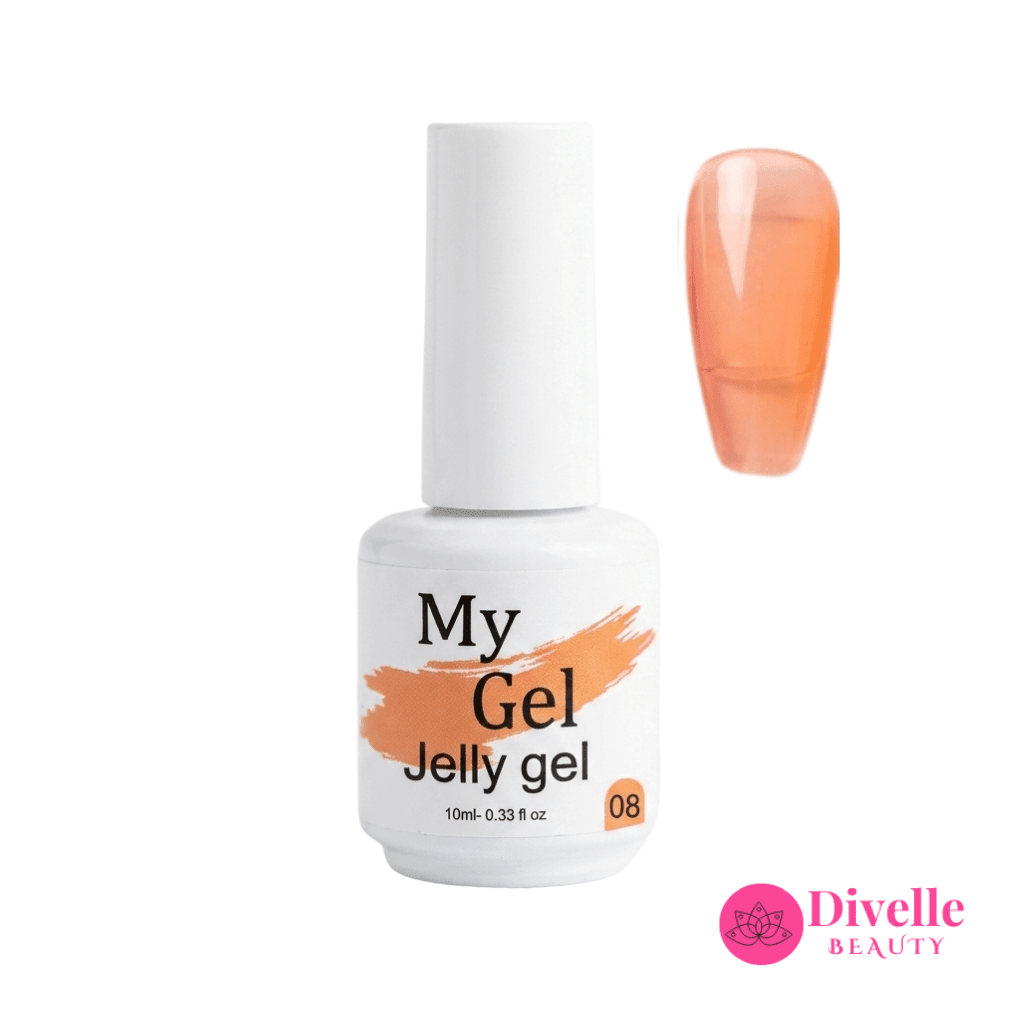 My Gel Jelly Gel | Peach - 008 - Divelle Beauty