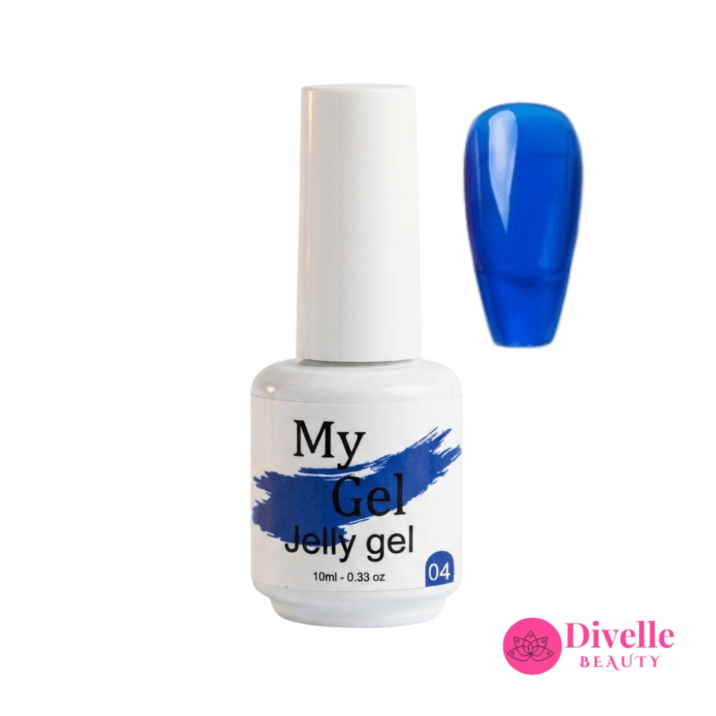 My Gel Jelly Gel | Royal Blue - 004 - Divelle Beauty