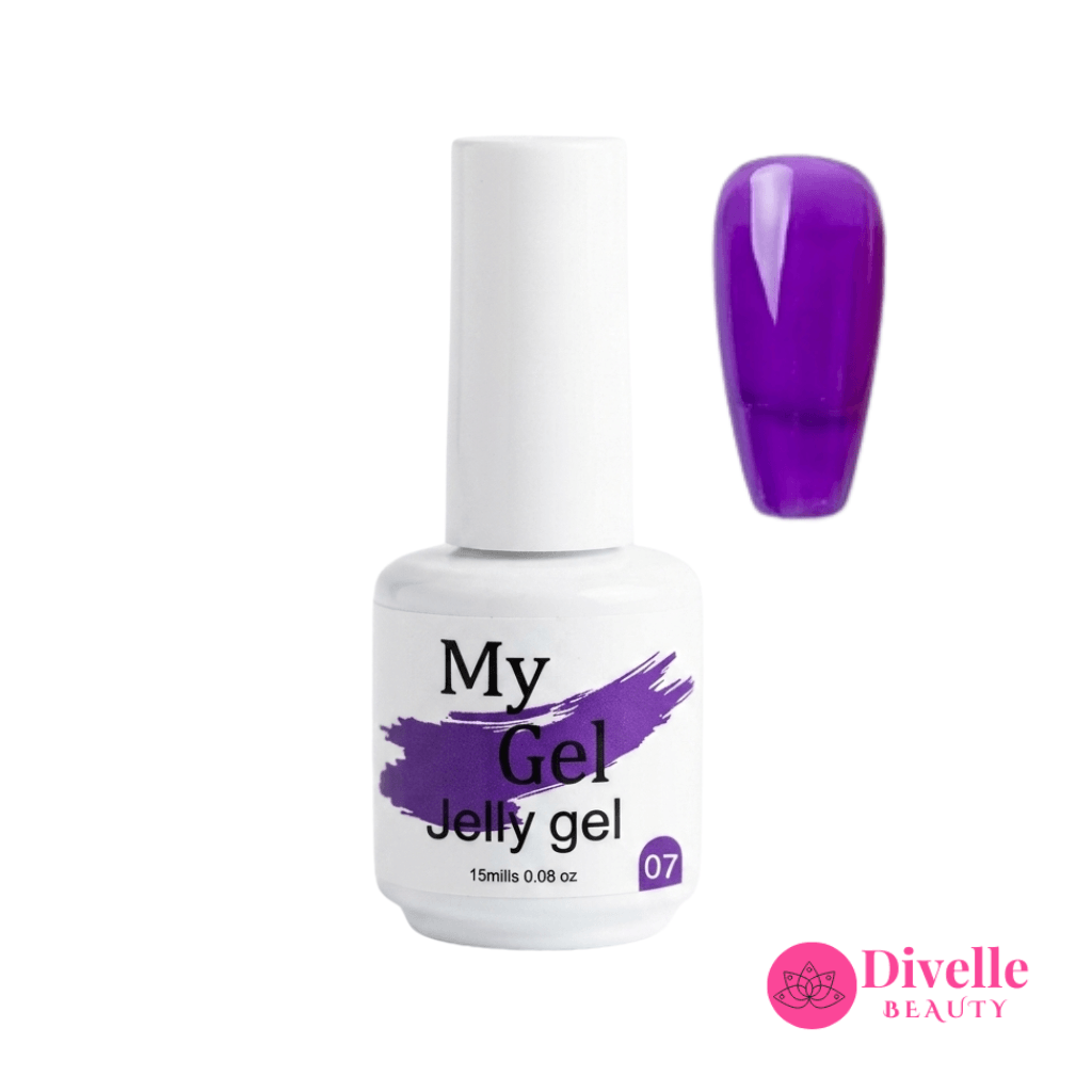 My Gel Jelly Gel | Violet - 007 - Divelle Beauty
