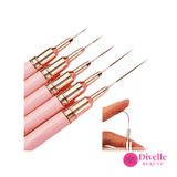 Nail Art Line Brush - Divelle Beauty