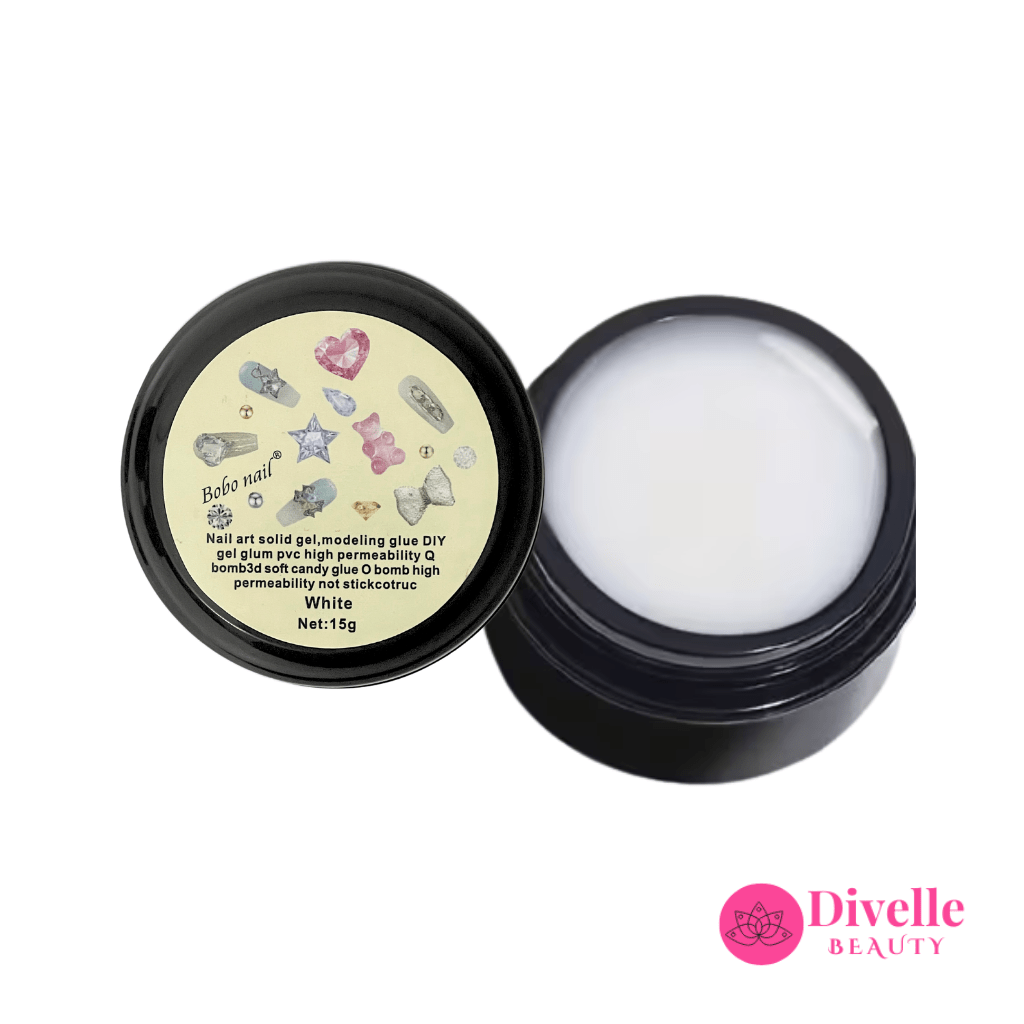 Nail Art Solid Gel / Sculpting Gel - Divelle Beauty