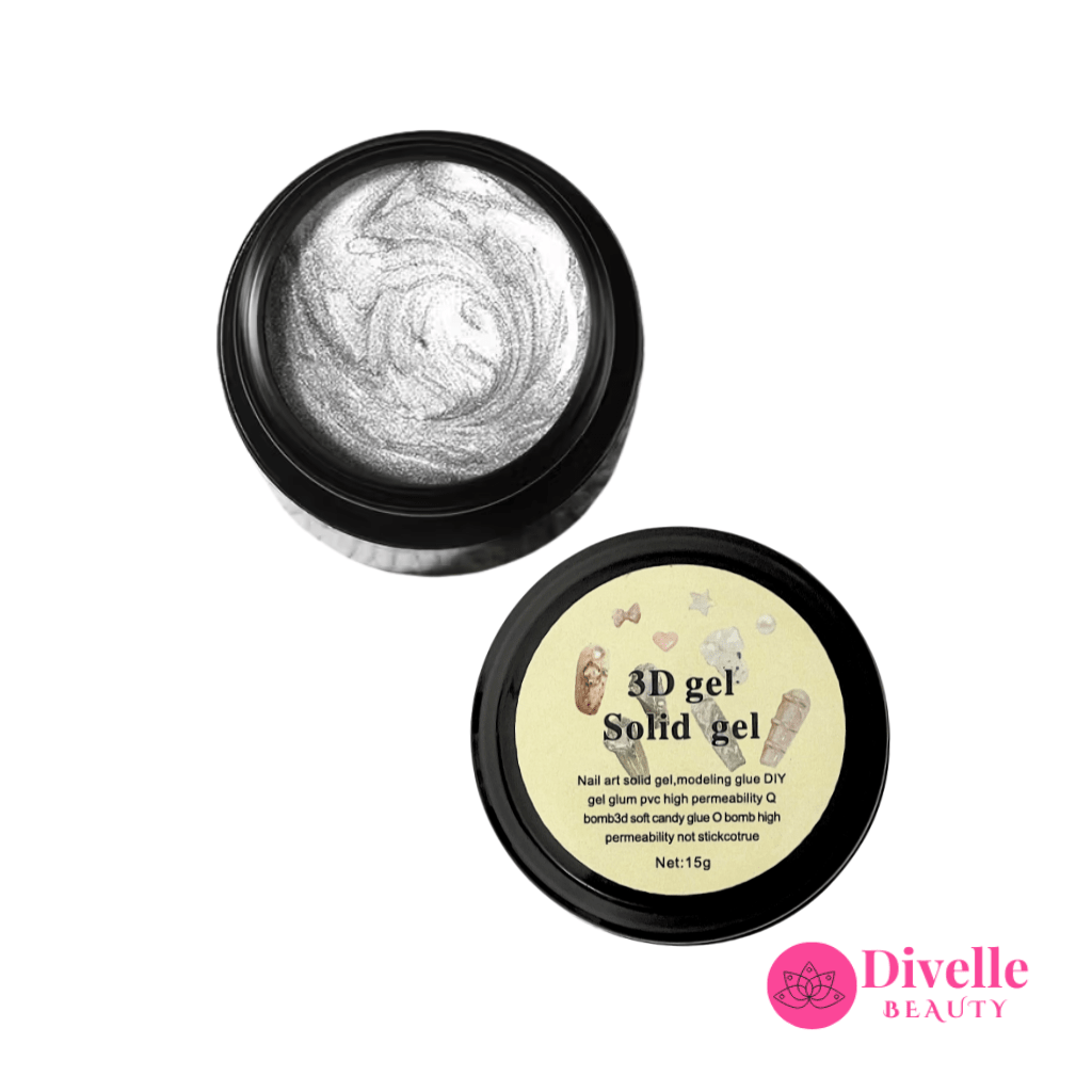 Nail Art Solid Gel / Sculpting Gel - Divelle Beauty