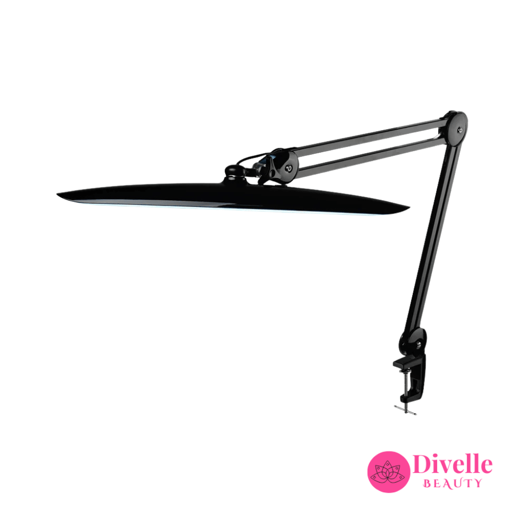 Nail Desk Lamp with Clamp - Divelle Beauty