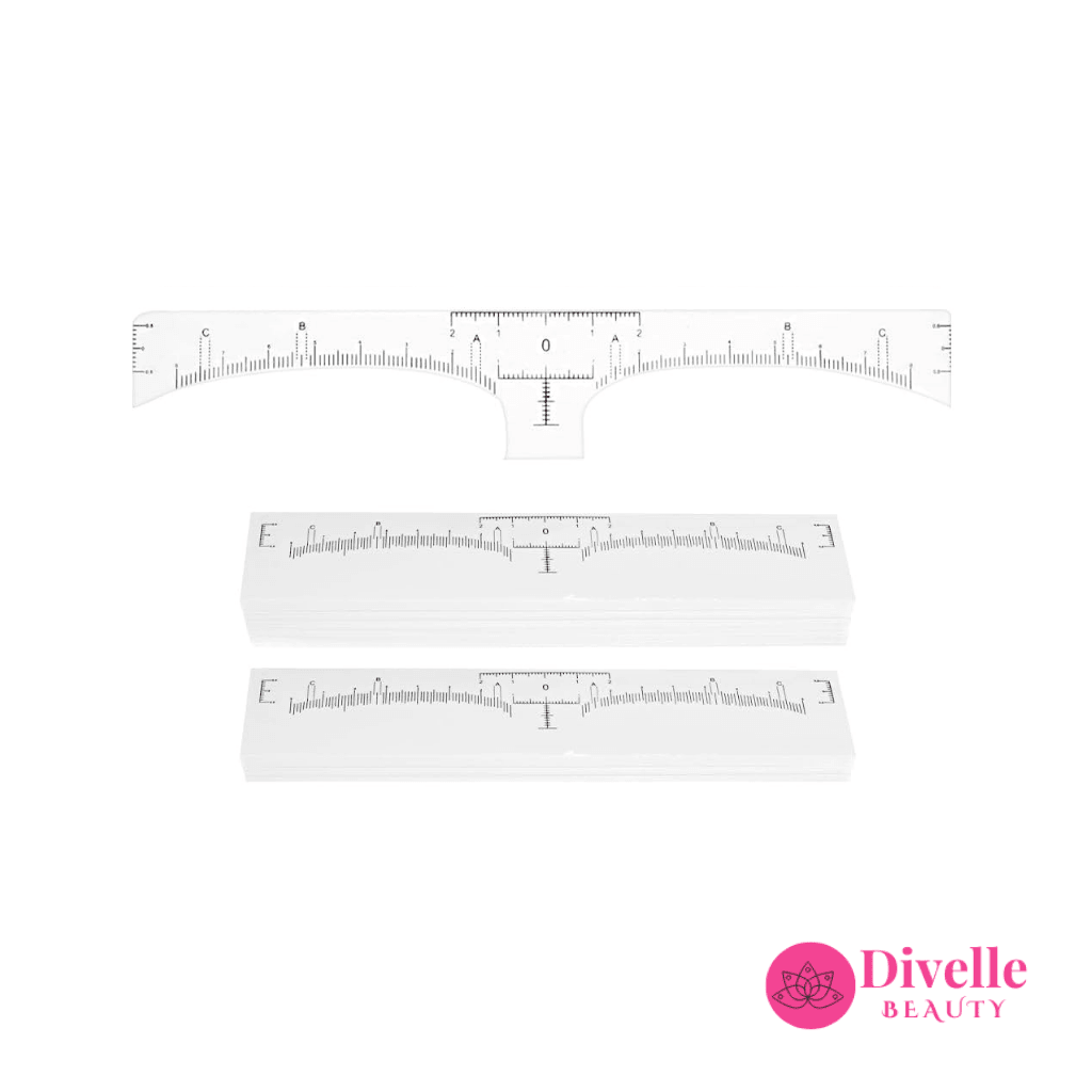 Precision Eyebrow Ruler - Divelle Beauty