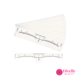 Precision Eyebrow Ruler - Divelle Beauty