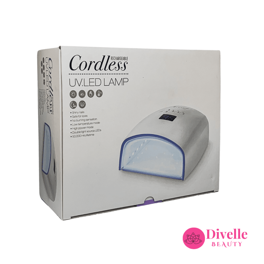 Rechargeable Cordless UV/LED Lamp - Divelle Beauty