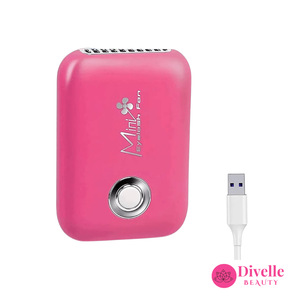 Rechargeable Mini Eyelash Fan - Divelle Beauty
