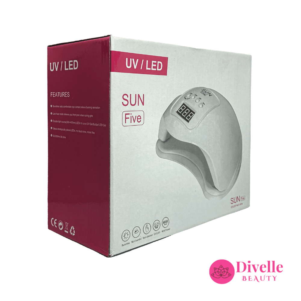 Sun Five UV/LED Nail Lamp - Divelle Beauty