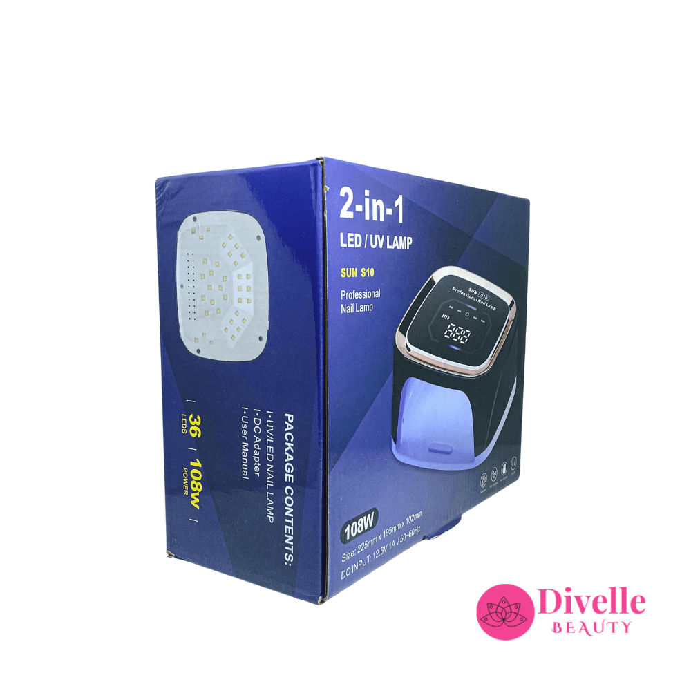 Sun S10 Rechargeable UV/LED Lamp - Divelle Beauty