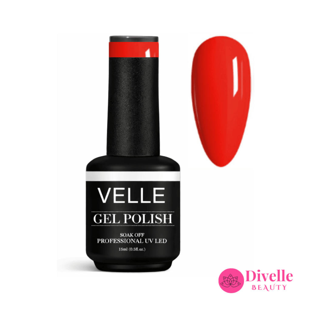 VELLE Gel Polish | Cherry Red - VE399 - Divelle Beauty