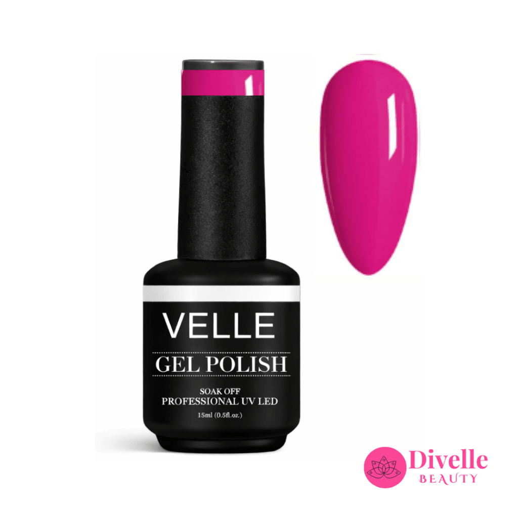 VELLE Gel Polish | Fuchsia – VE168 - Divelle Beauty